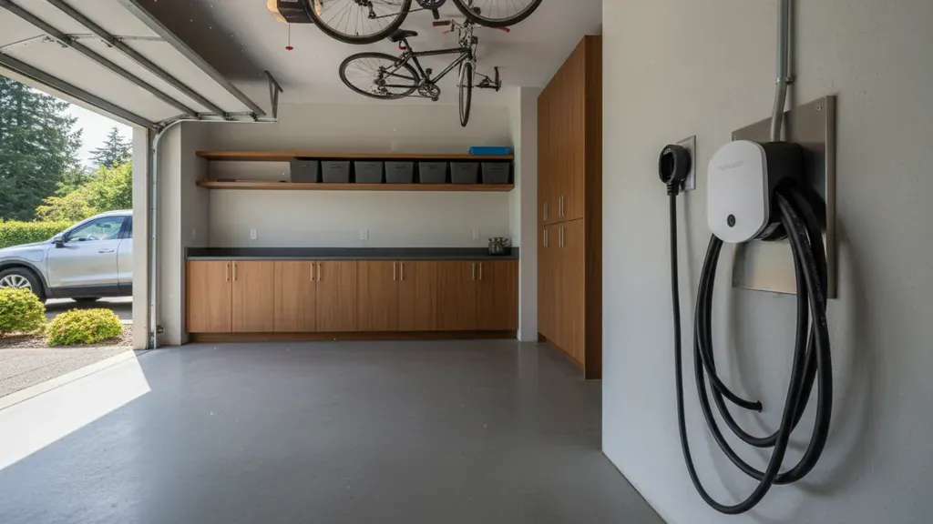 Level 2 EV charger installation cost Oregon for a home garage