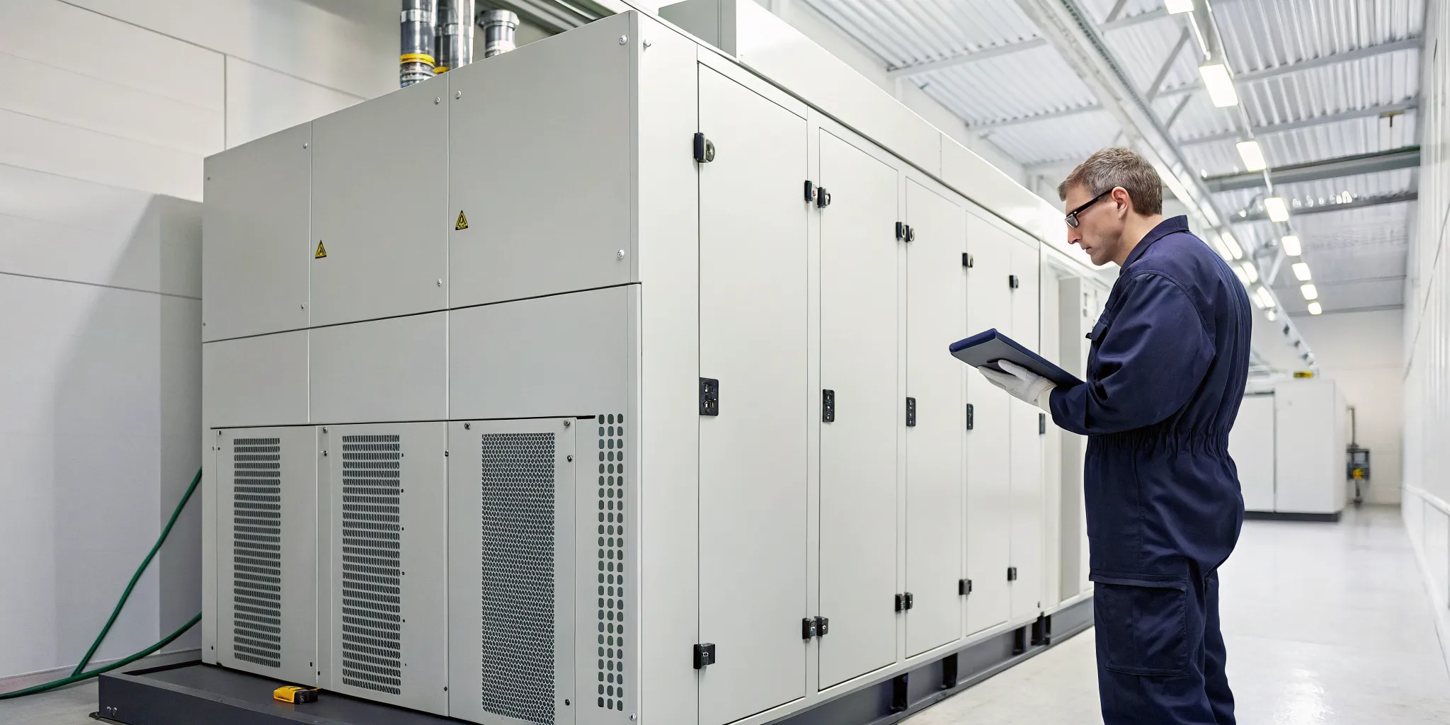 Certified technician providing reliable generator services and maintenance.