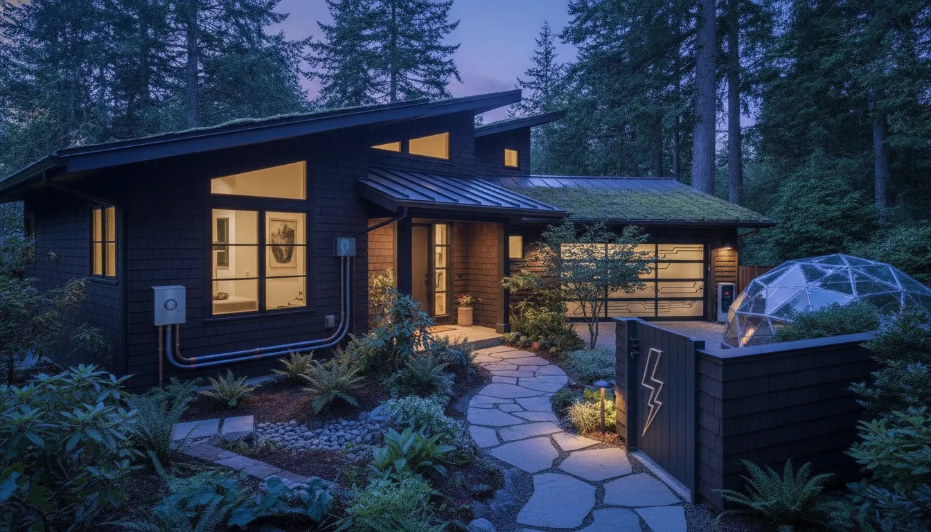 Portland-area home protected by a whole-home surge protector