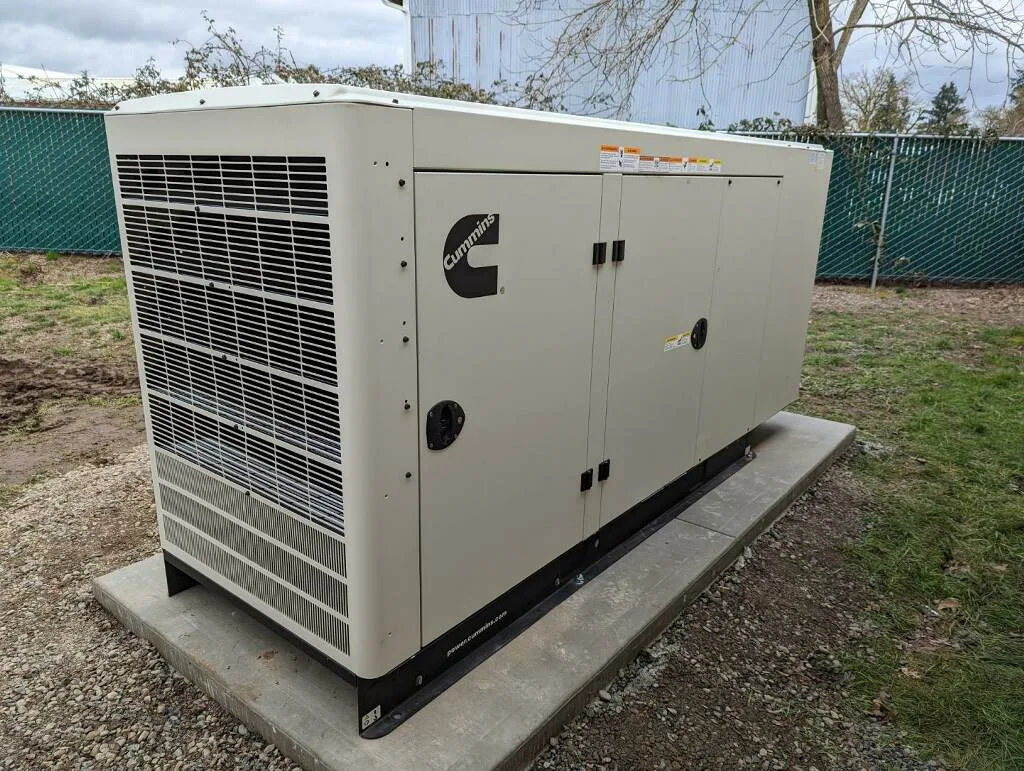 Commercial Cummins generator