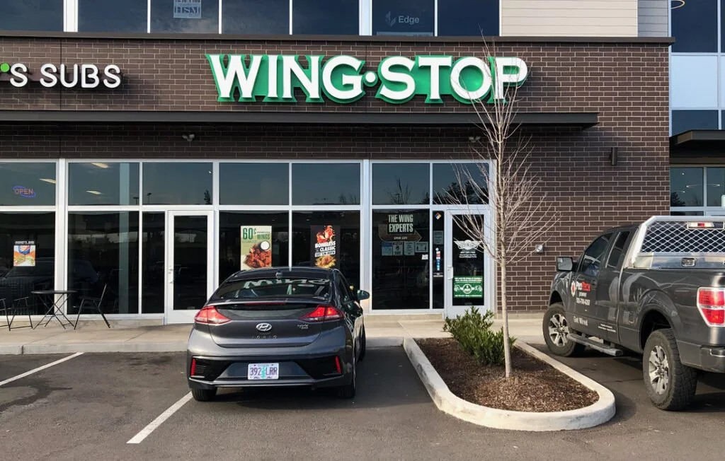 Commercial storefront electrical project