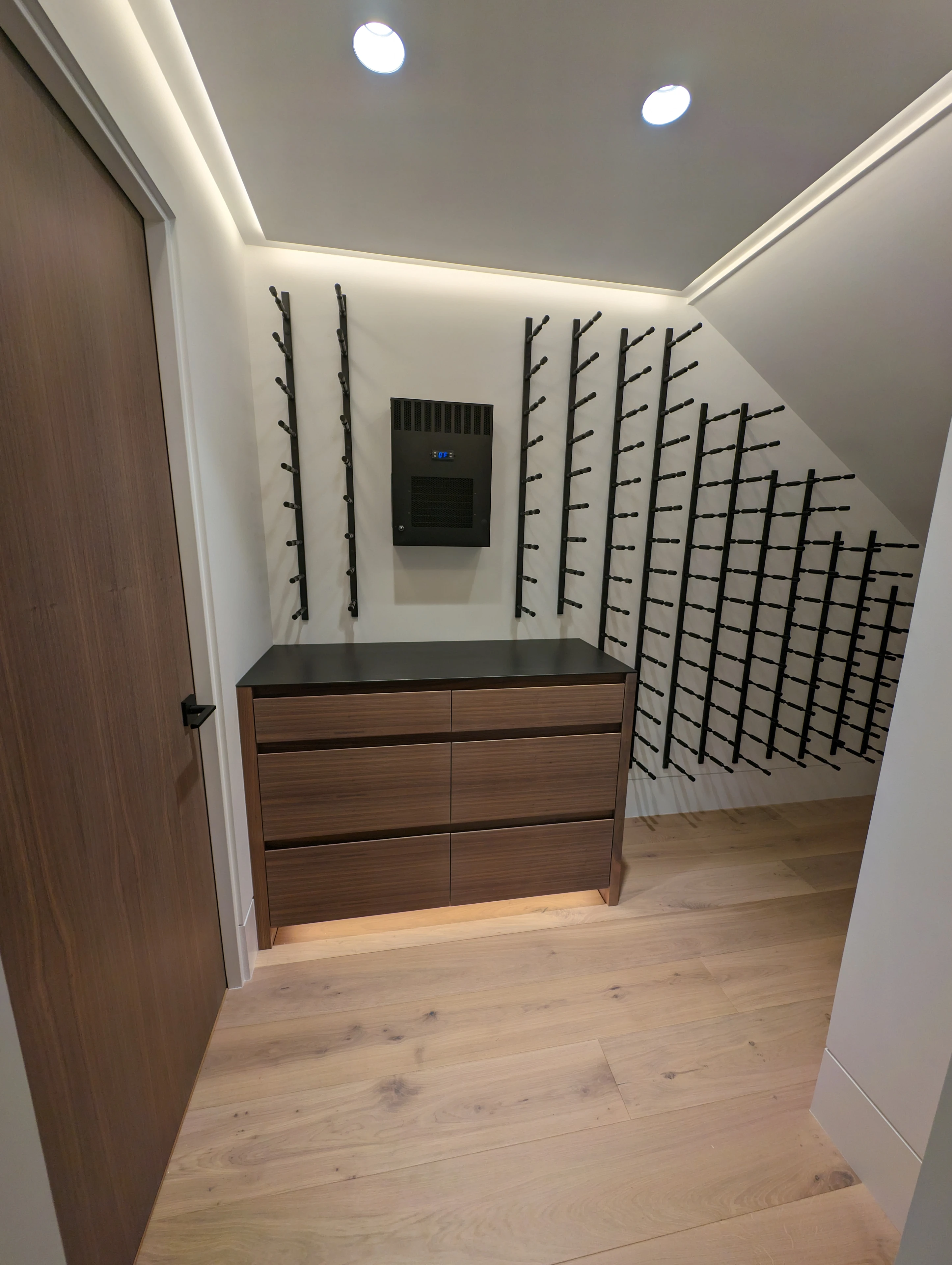 Residential LED stair lighting