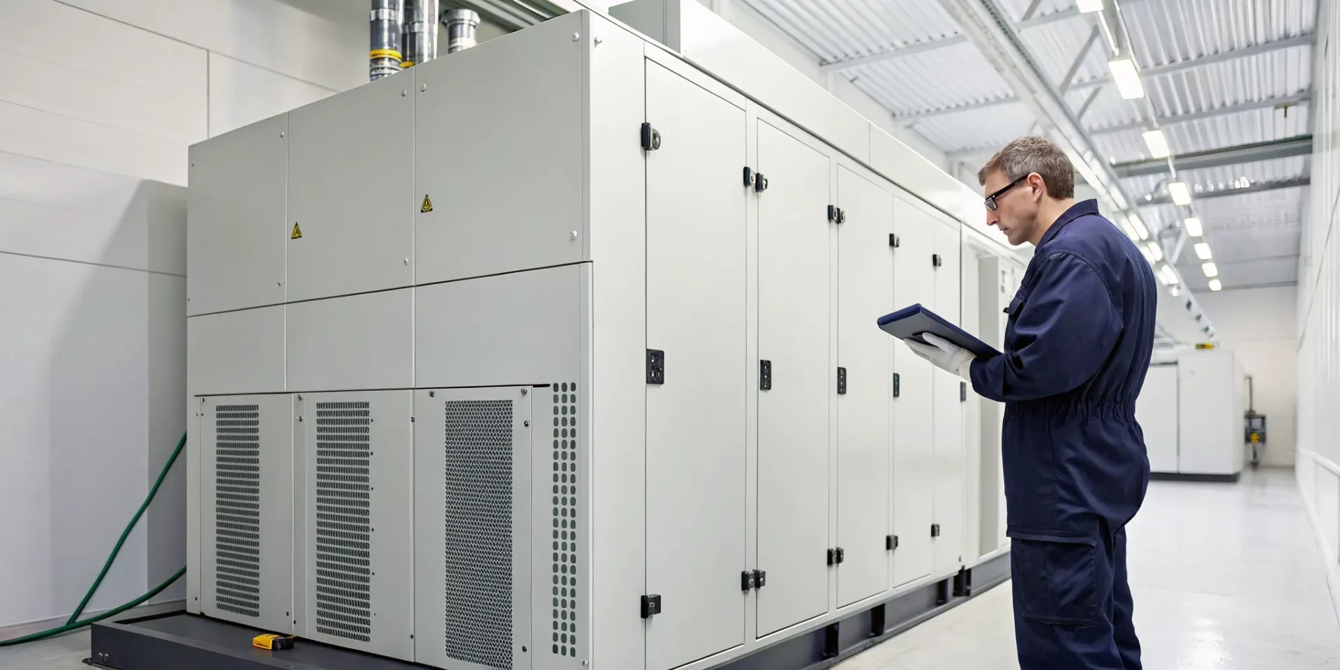 Certified technician providing reliable generator services and maintenance.