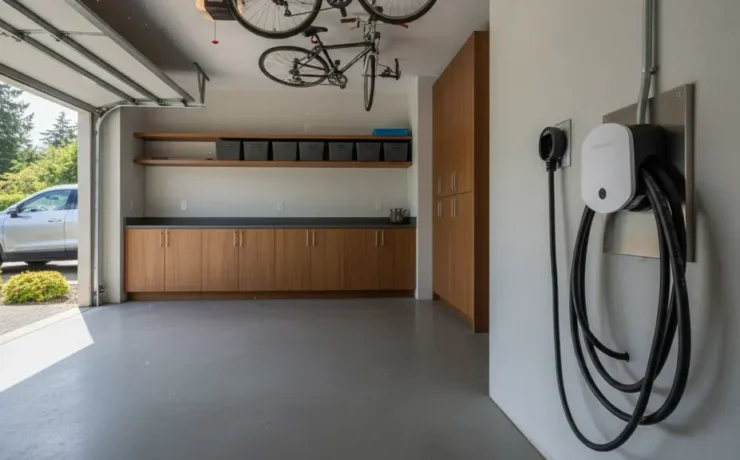 Level 2 EV charger installation cost Oregon for a home garage
